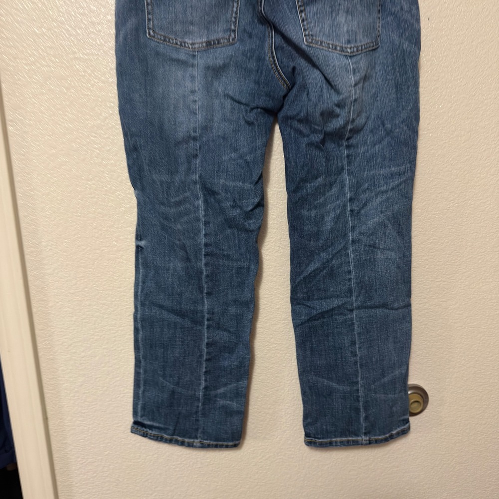 Cabi Soho Womens Cropped Straight Leg Jeans Medium Wash Blue Denim‎ Sz 6 4905 - Picture 6 of 11